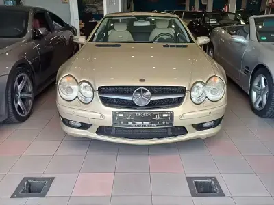 Usata Mercedes SL500 AMG 500 CV (367 kW) 2005 Giallo Cabrio