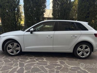 Usata Audi A3 105 CV (77 kW) 2013 Bianco