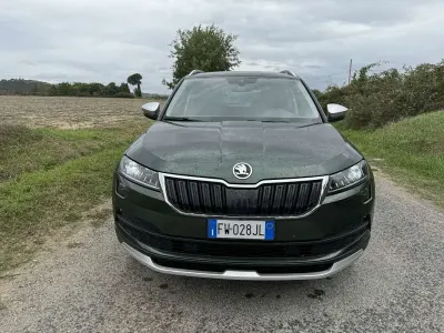 Usata Skoda Karoq Executive 150 CV (110 kW) 2019 Verde SUV