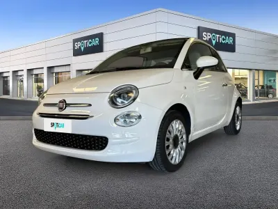 Usata Fiat 500 Lounge 69 CV (50 kW) 2019 Bianco Utilitaria