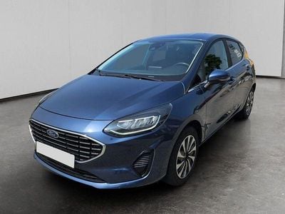 Begagnad Ford Fiesta Titanium 74 HK (54 kW) 2022 Blå Halvkombi