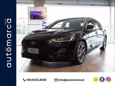 Usata Ford Focus ST-Line 125 CV (91 kW) 2024 Nero Berlina