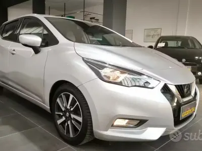 Usata Nissan Micra N-Connecta 90 CV (66 kW) 2018 Grigio Utilitaria