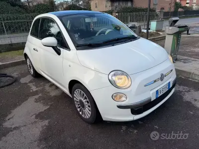 Usata Fiat 500 Lounge 69 CV (50 kW) 2014 Bianco Berlina