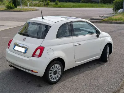 Usata Fiat 500 Lounge 69 CV (50 kW) 2019 Bianco Utilitaria