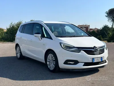 Usata Opel Zafira Innovation 131 CV (96 kW) 2017 Bianco Monovolume