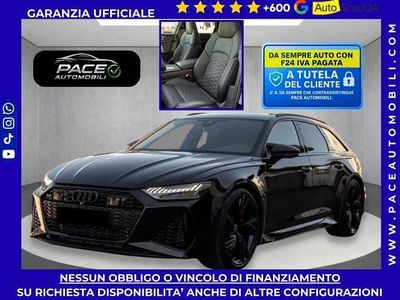 Nuova Audi RS6 Ambiente 600 CV (441 kW) 2025 Nero metallizzato Station wagon