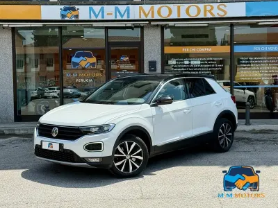 Usata VW T-Roc Advance 116 CV (85 kW) 2018 Bianco SUV