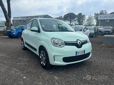 Usata Renault Twingo SE 65 CV (47 kW) 2020 Blu Utilitaria