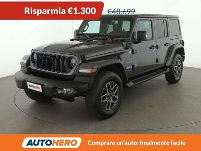 Occasion Jeep Wrangler Sahara 272 ch (200 kW) 2022 Gris SUV