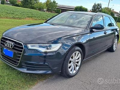 Usata Audi A6 177 CV (130 kW) 2013 Blu Station wagon