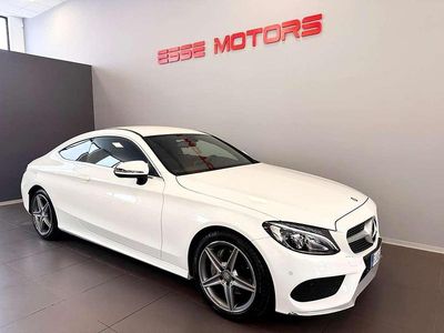 Usata Mercedes C180 Premium 156 CV (114 kW) 2016 Bianco Coupé