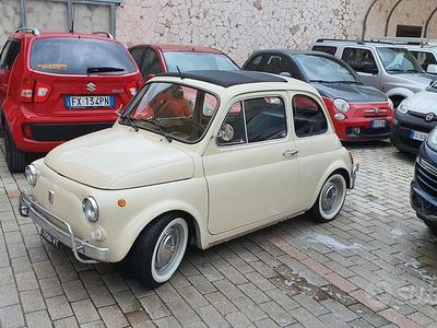 Usata Fiat 500 18 CV (13 kW) 1970 Beige Utilitaria