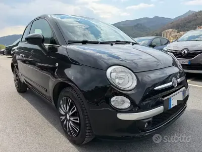 Gebraucht Fiat 500 95 PS (69 kW) 2011 Schwarz Limousine