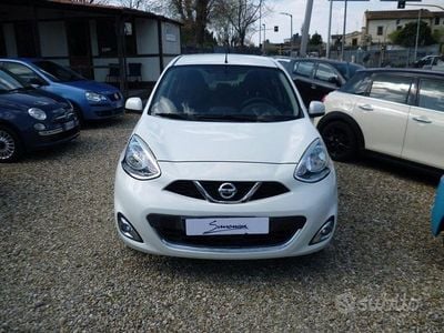 Usata Nissan Micra Acenta 80 CV (58 kW) 2016 Bianco Utilitaria