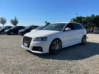 Begagnad Audi A3 265 HK (194 kW) 2009 Vit Halvkombi