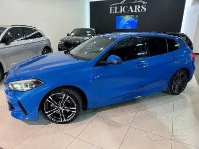 Usata BMW 118 M Sport 150 CV (110 kW) 2021 Blu pastello Berlina