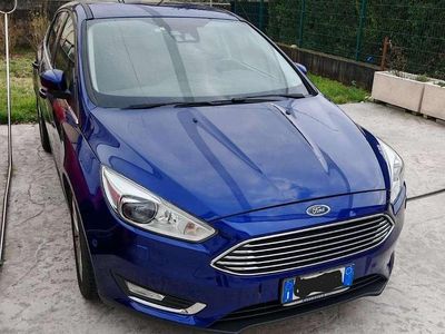 Usata Ford Focus Titanium X 120 CV (88 kW) 2015 Blu/azzurro Berlina