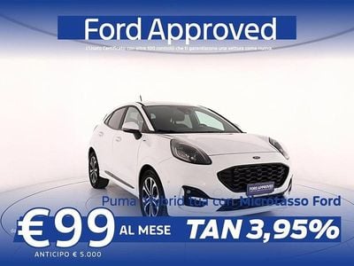 Begagnad Ford Puma ST-Line 125 HK (91 kW) 2023 Vit SUV