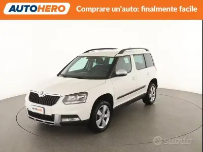 Usata Skoda Yeti Ambition 110 CV (80 kW) 2015 Bianco SUV