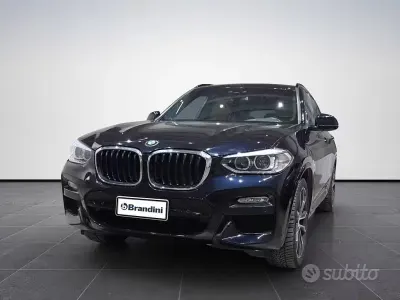 Usata BMW X3 M Sport 190 CV (139 kW) 2019 Blu SUV