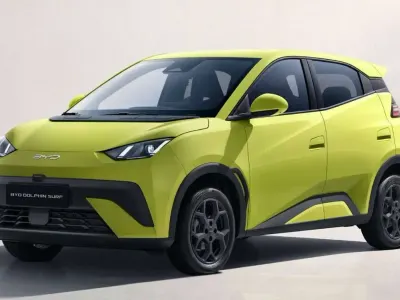 Nuova BYD Dolphin Surf Comfort 64 kW (88 CV) 2026 Lime green Utilitaria