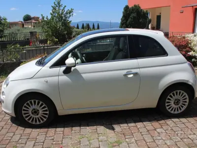 Usata Fiat 500 Lounge 69 CV (50 kW) 2013 Bianco Berlina