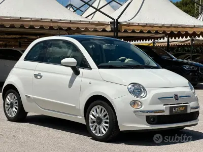 Usata Fiat 500 Lounge 69 CV (50 kW) 2014 Bianco Berlina