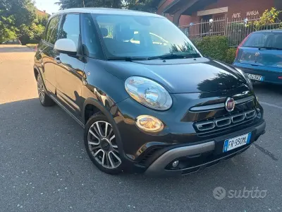 Usata Fiat 500L Mirror 120 CV (88 kW) 2018 Grigio Monovolume