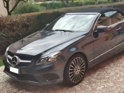 Usata Mercedes E220 170 CV (125 kW) 2014 Grigio Cabrio
