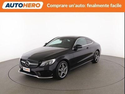 Usata Mercedes C250 Premium 203 CV (149 kW) 2017 Nero Coupé
