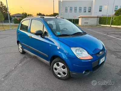 Usata Chevrolet Matiz SE 52 CV (38 kW) 2009 Blu Utilitaria