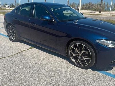 Usata Alfa Romeo Giulia 190 CV (139 kW) 2018 Blu Berlina