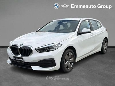 Usata BMW 116 Advantage 116 CV (85 kW) 2020 Bianco Utilitaria