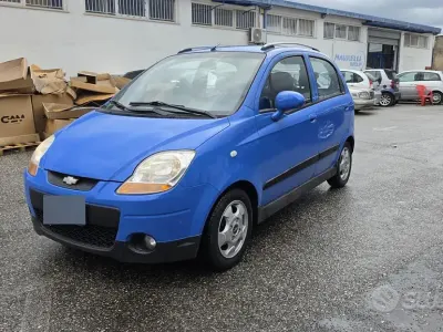 Usata Chevrolet Matiz SX 67 CV (49 kW) 2009 Blu Utilitaria