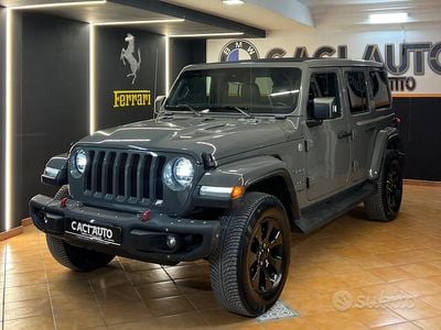 Usata Jeep Wrangler Unlimited Night Eagle 200 CV (147 kW) 2020 Grigio SUV