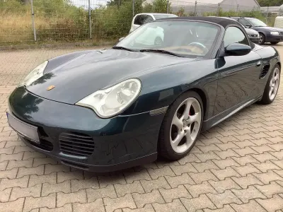 Usata Porsche Boxster 260 CV (191 kW) 2003 Verde Cabrio