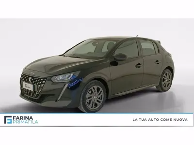 Usata Peugeot 208 Active 101 CV (74 kW) 2021 Nero Utilitaria