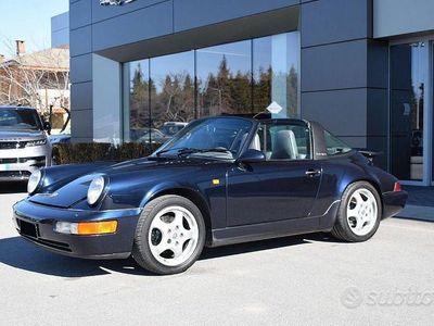 Usata Porsche 911 Carrera 4 Cabriolet 250 CV (183 kW) 1993 Blu Cabrio
