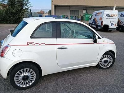 Usata Fiat 500 Lounge 95 CV (69 kW) 2013 Bianco Utilitaria