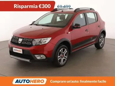 Usata Dacia Sandero 95 CV (69 kW) 2019 Rosso Utilitaria