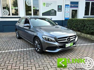 Usata Mercedes C200 Premium Plus 136 CV (100 kW) 2017 Grigio scuro Station wagon