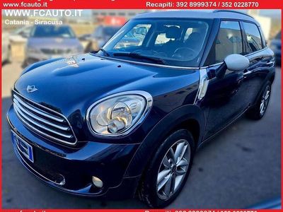 Usata Mini Cooper D Countryman 111 CV (81 kW) 2012 Blu SUV