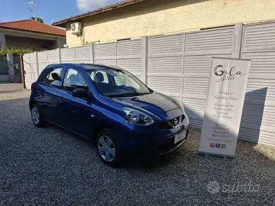 Używany Nissan Micra Comfort 80 KM (58 kW) 2016 Niebieski Hatchback