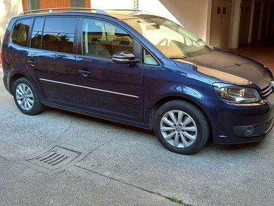 Usata VW Touran 140 CV (102 kW) 2012 Blu/azzurro Monovolume