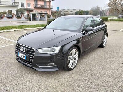 Usata Audi A3 S-Line 184 CV (135 kW) 2014 Nero Berlina