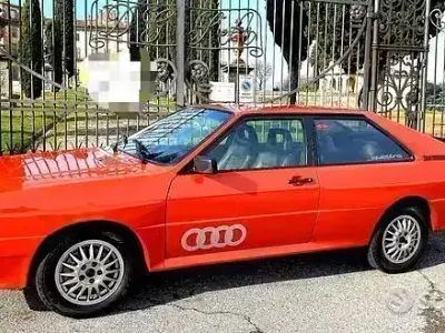 Käytetty Audi Quattro 200 HP (147 kW) 1981 Punainen Coupe - kaksiovinen