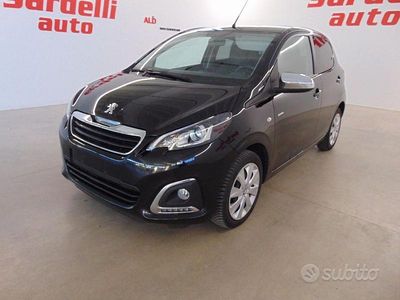 Usata Peugeot 108 Style 72 CV (52 kW) 2021 Nero Utilitaria