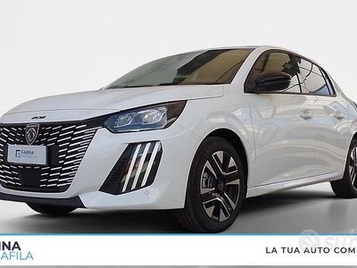 Nuova Peugeot 208 Allure 100 CV (73 kW) 2025 Bianco Utilitaria