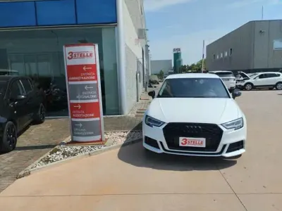 Usata Audi A3 S-Line 150 CV (110 kW) 2020 Bianco Berlina